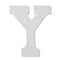 9" White MDF Whimsy Letter by Make Market®